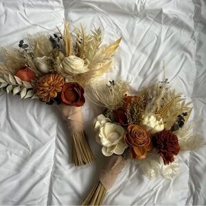 Rustic Faux Floral Bouquets